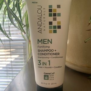 Men’s Andalou Hemp Shampoo & Conditioner
